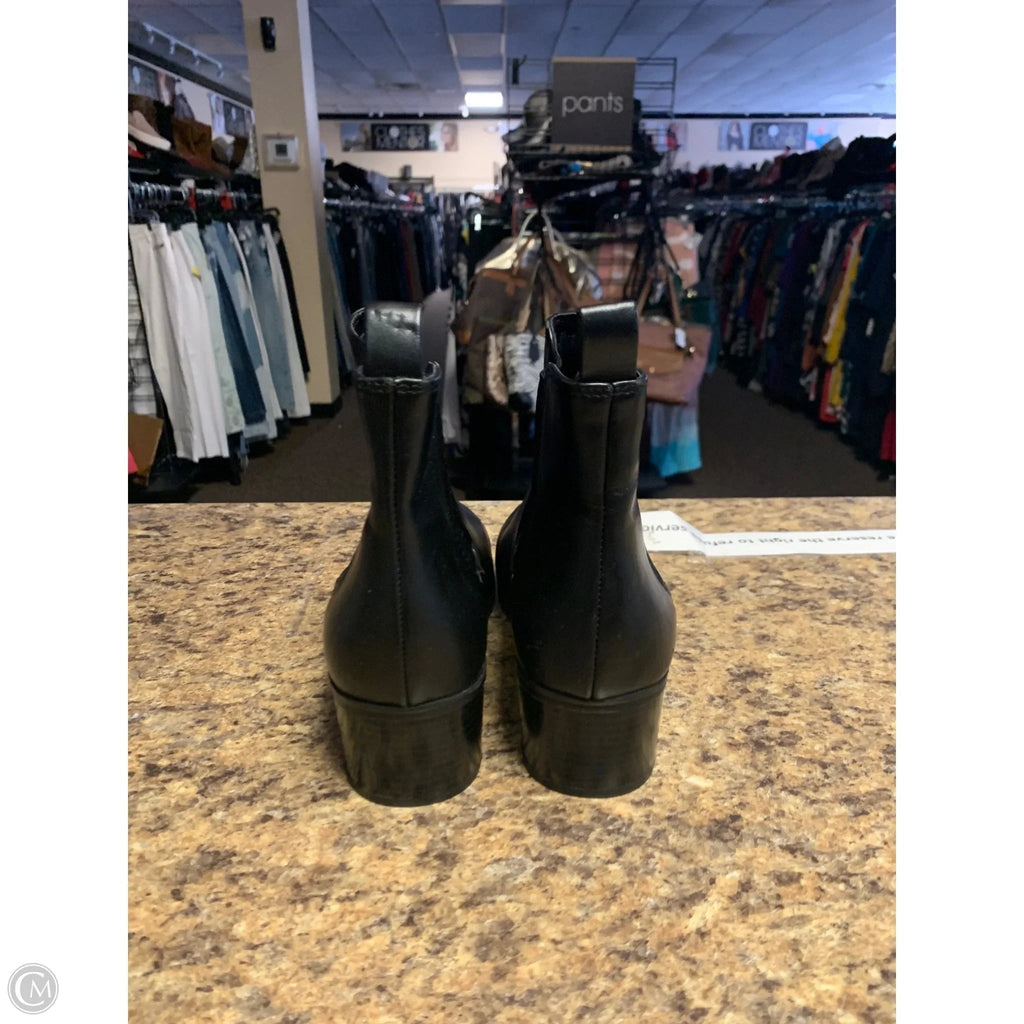 Boots Ankle Flats By A New Day In Black, Size: 9.5