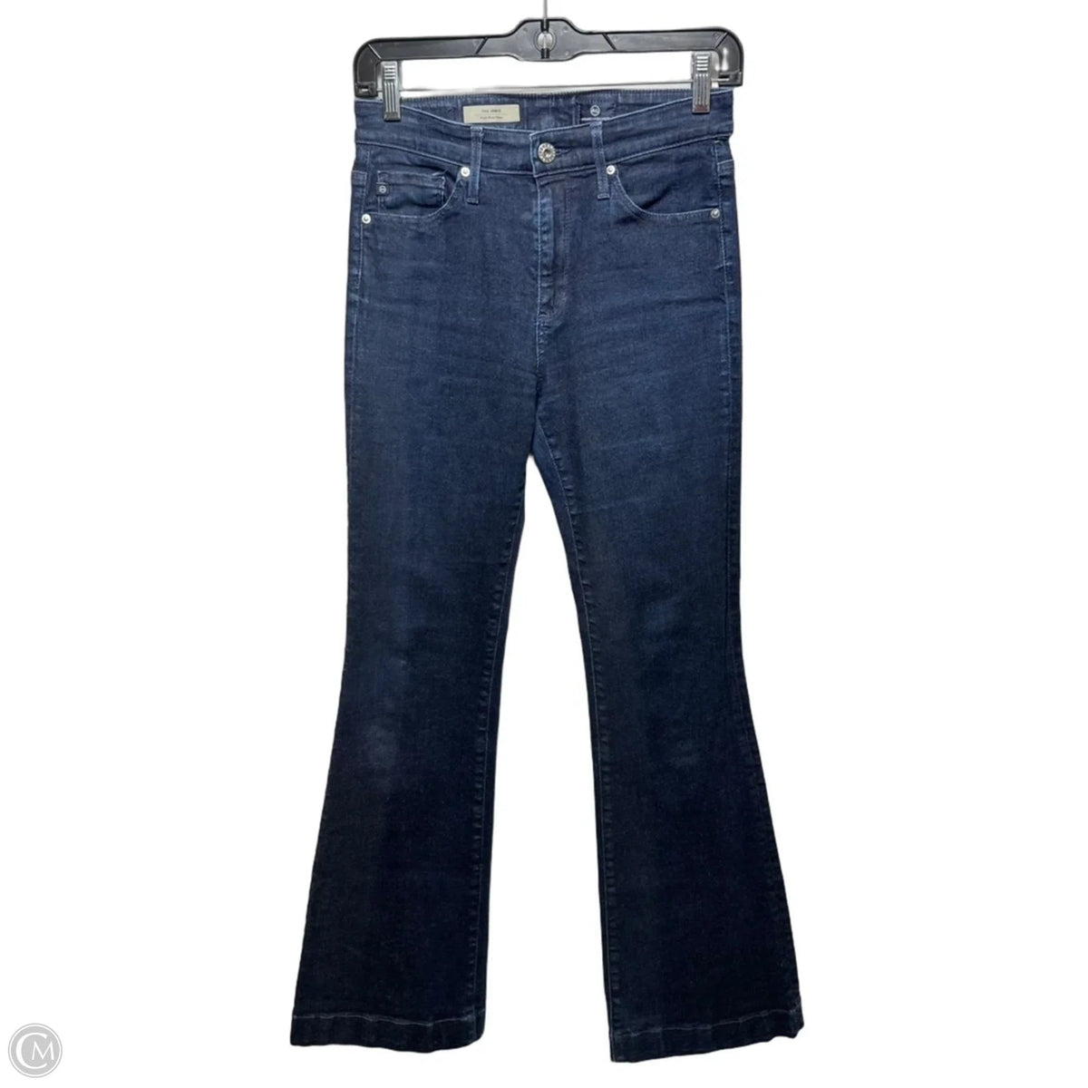 Janis High Rise Flare Jeans By Adriano Goldschmied In Blue Denim, Size: 2/26