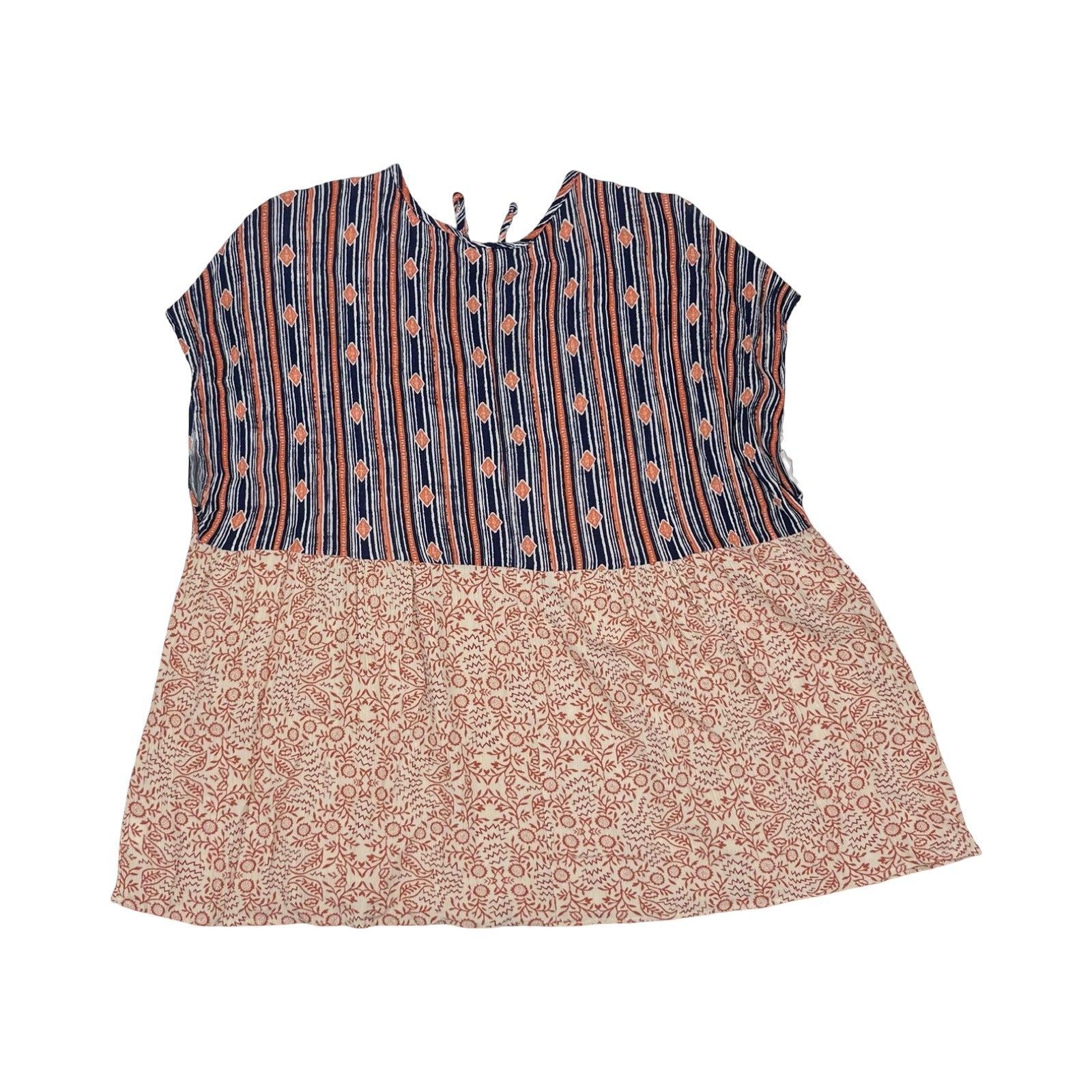 Blouse Ss By Haptics In Multi, Size:3X