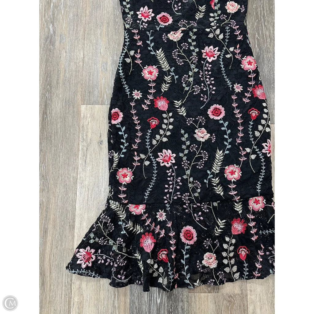Dress Party Midi By Siena In Black, Size: M