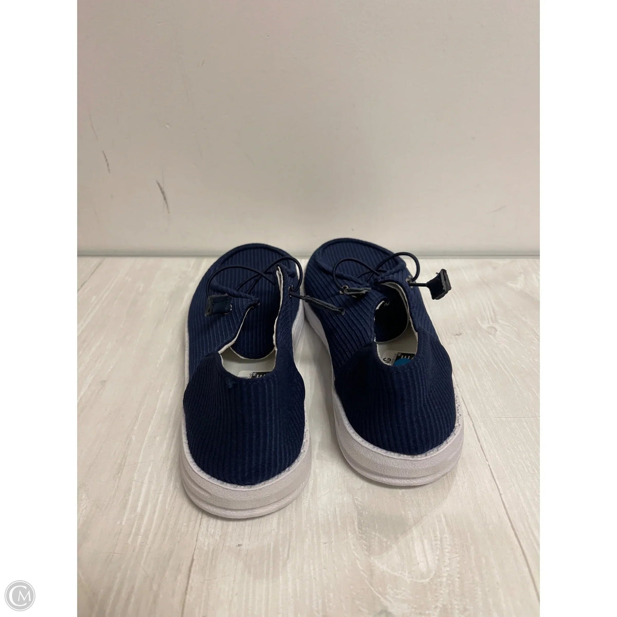 Shoes Flats By Clothes Mentor In Navy, Size: 11.5
