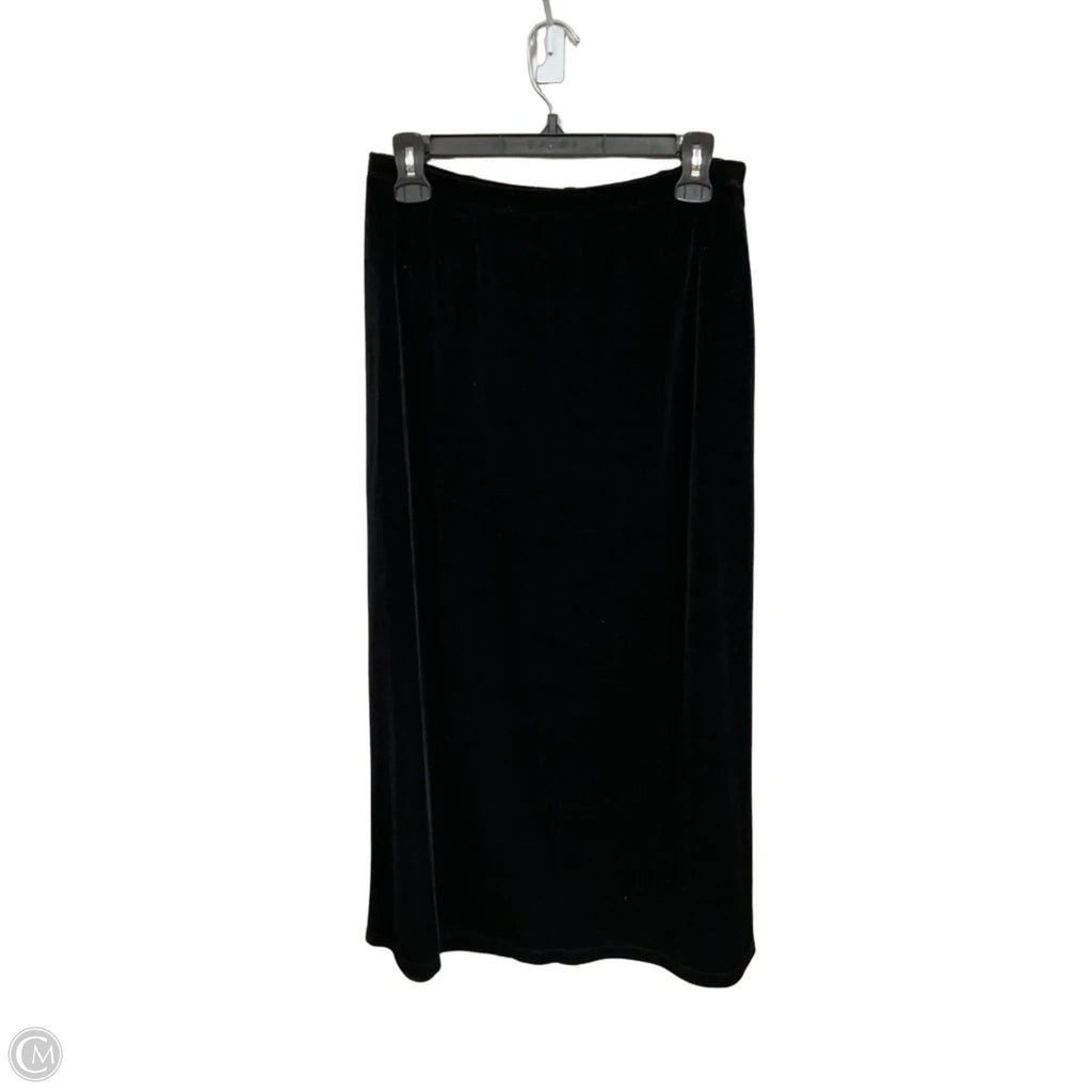 Skirt Midi By Notations In Black, Size: 12p