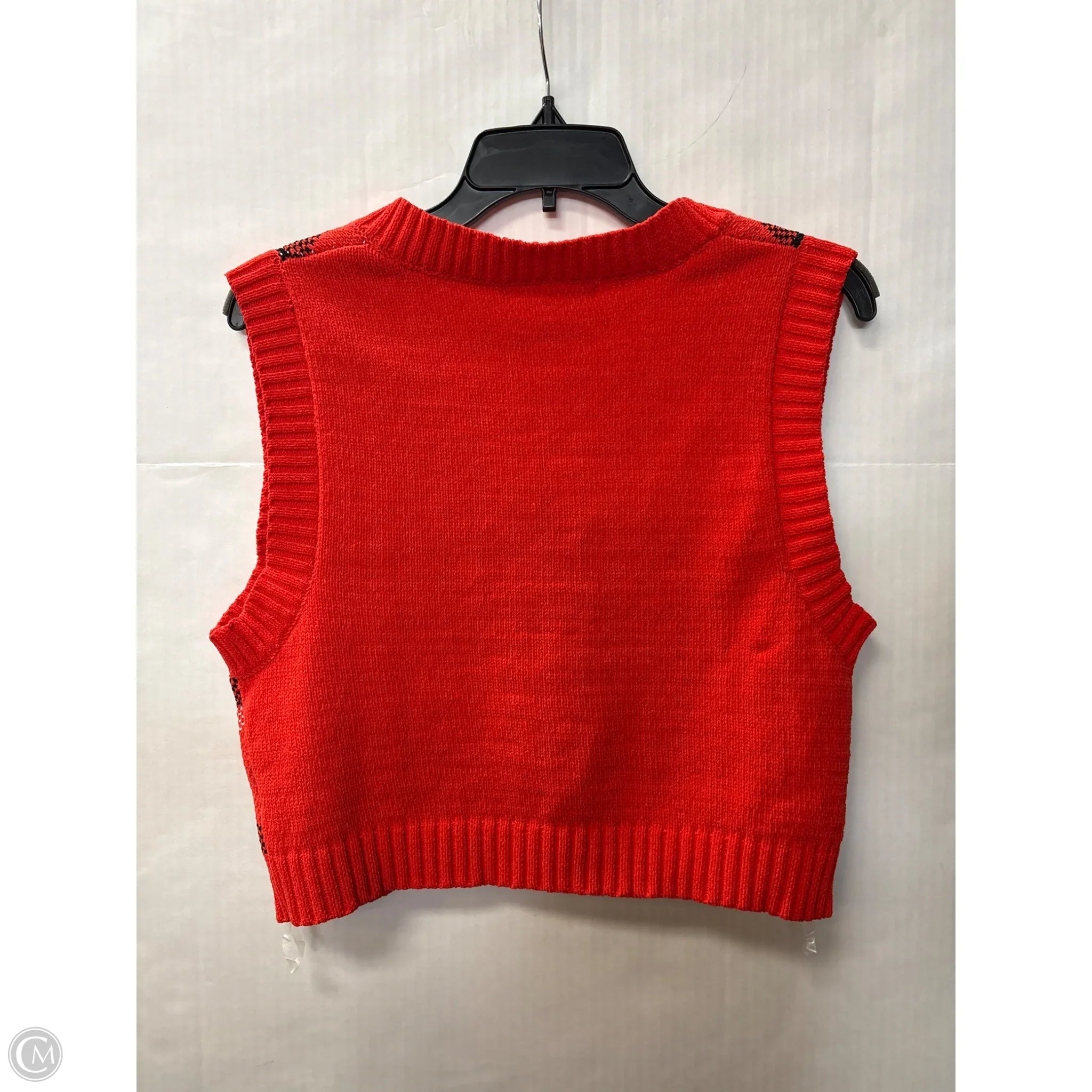 Top Sleeveless By Say What In Orange, Size: L