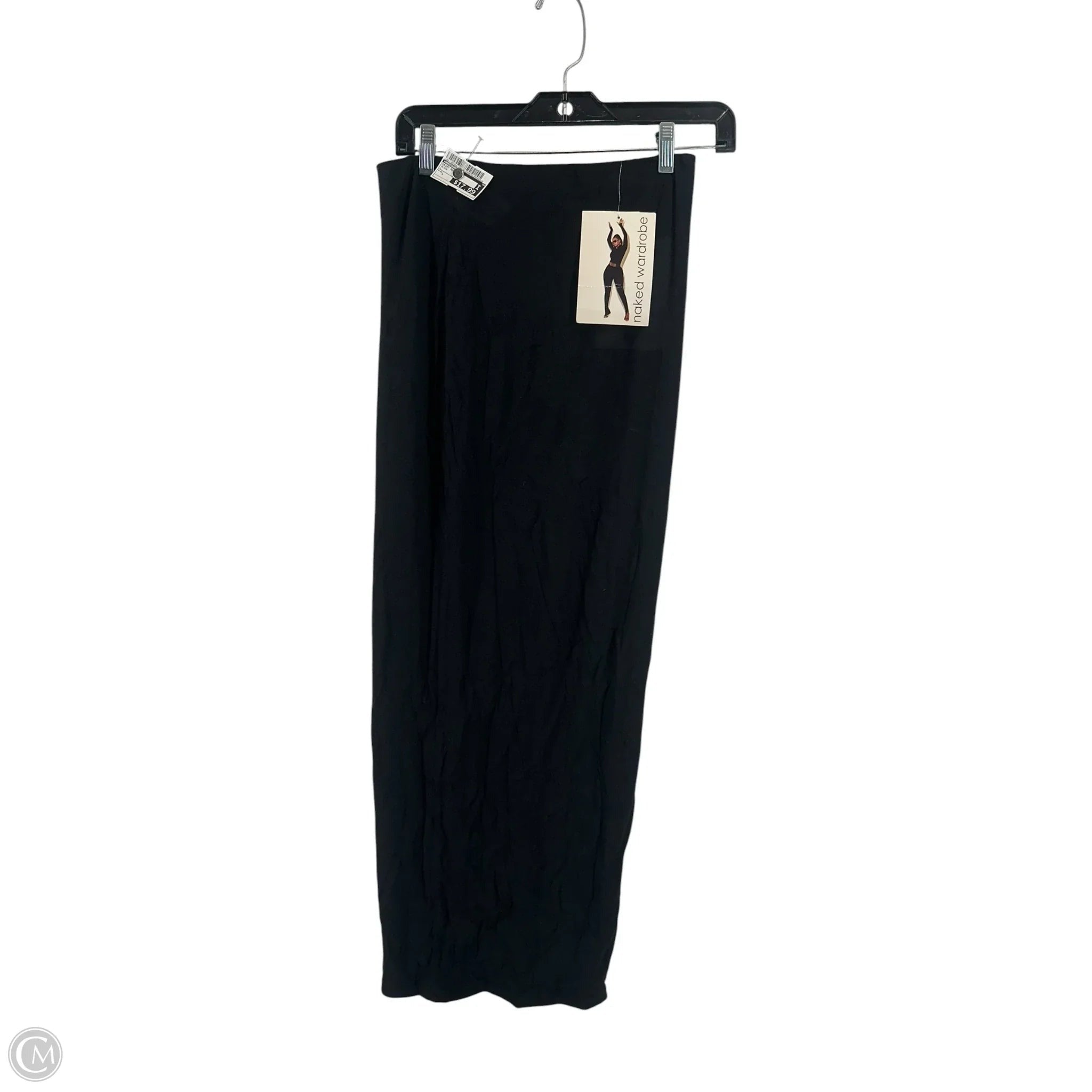 Skirt Maxi By Nakedwardrobe In Black, Size: L