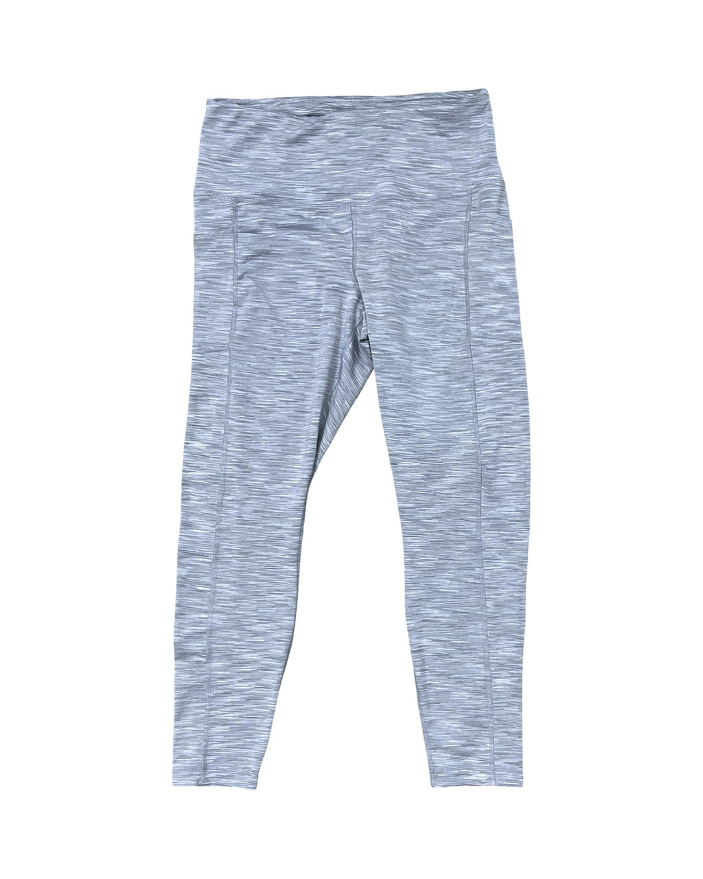 Athletic Leggings By 90 Degrees By Reflex In Grey, Size:L