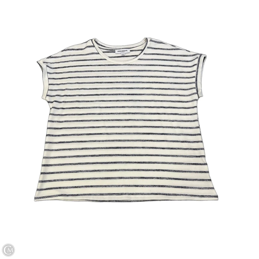 Top Sleeveless By Green Envelope In Cream, Size: Xl