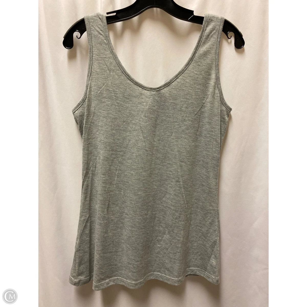Tank Top By Clothes Mentor In Grey, Size: L