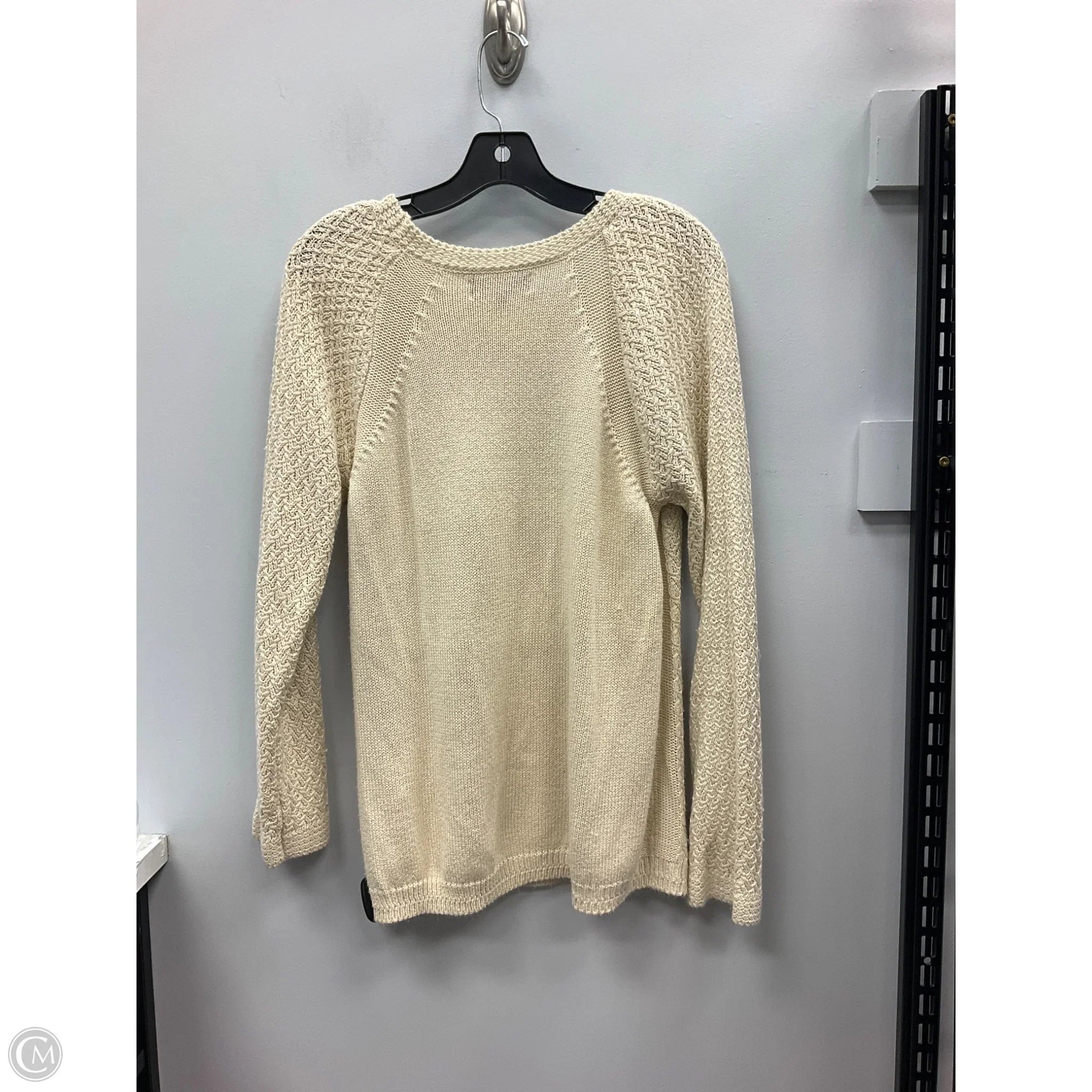 Sweater By J. Crew In Cream, Size: L