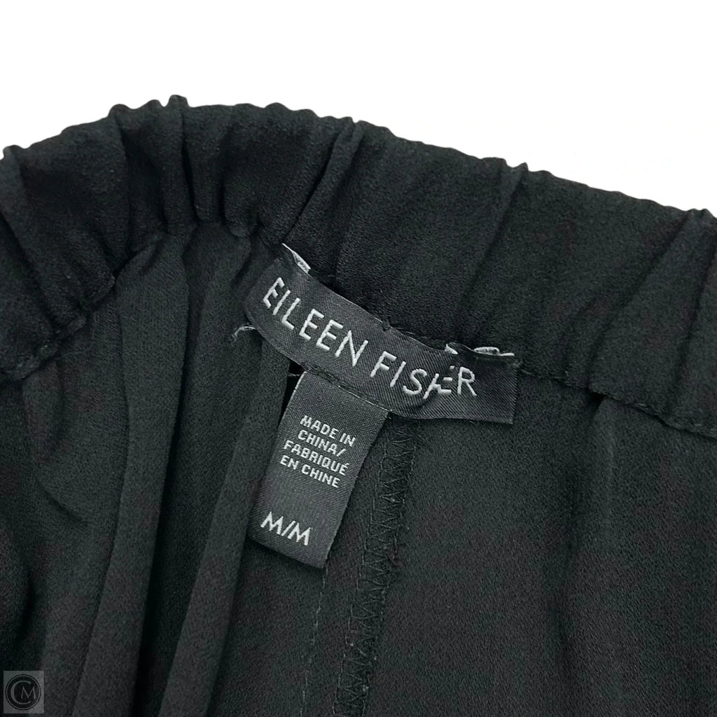 Pants Wide Leg By Eileen Fisher In Black, Size: M