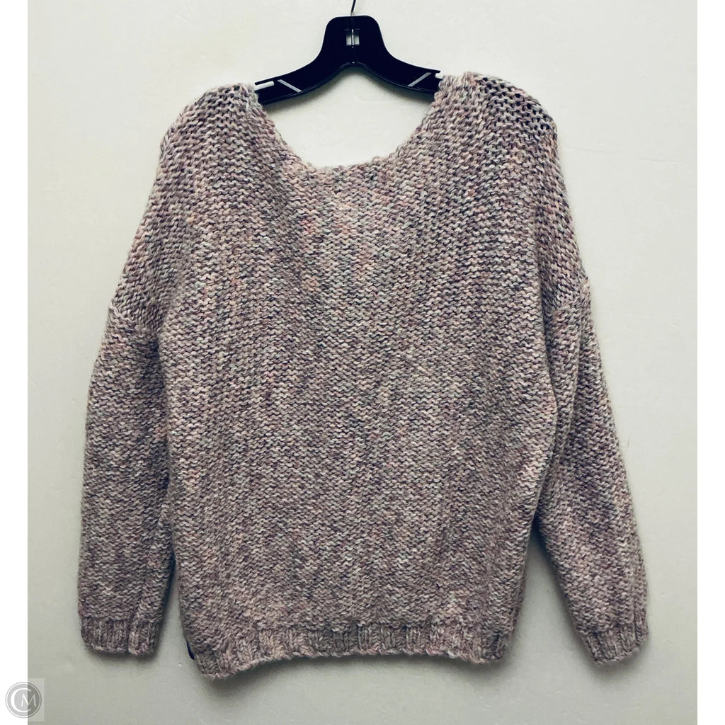 Sweater By Abercrombie And Fitch In Purple, Size: L