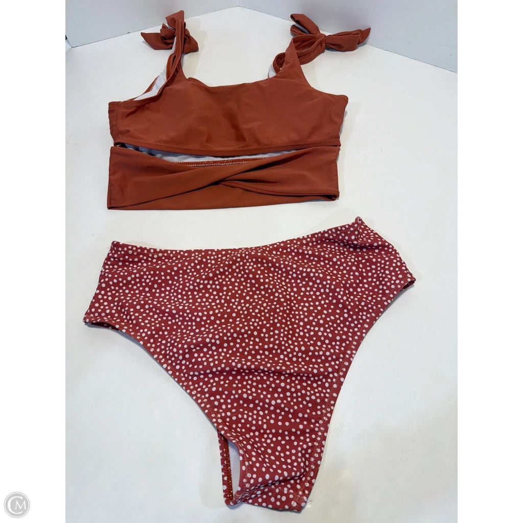 Swimsuit 2pc By Clothes Mentor In Copper, Size: S