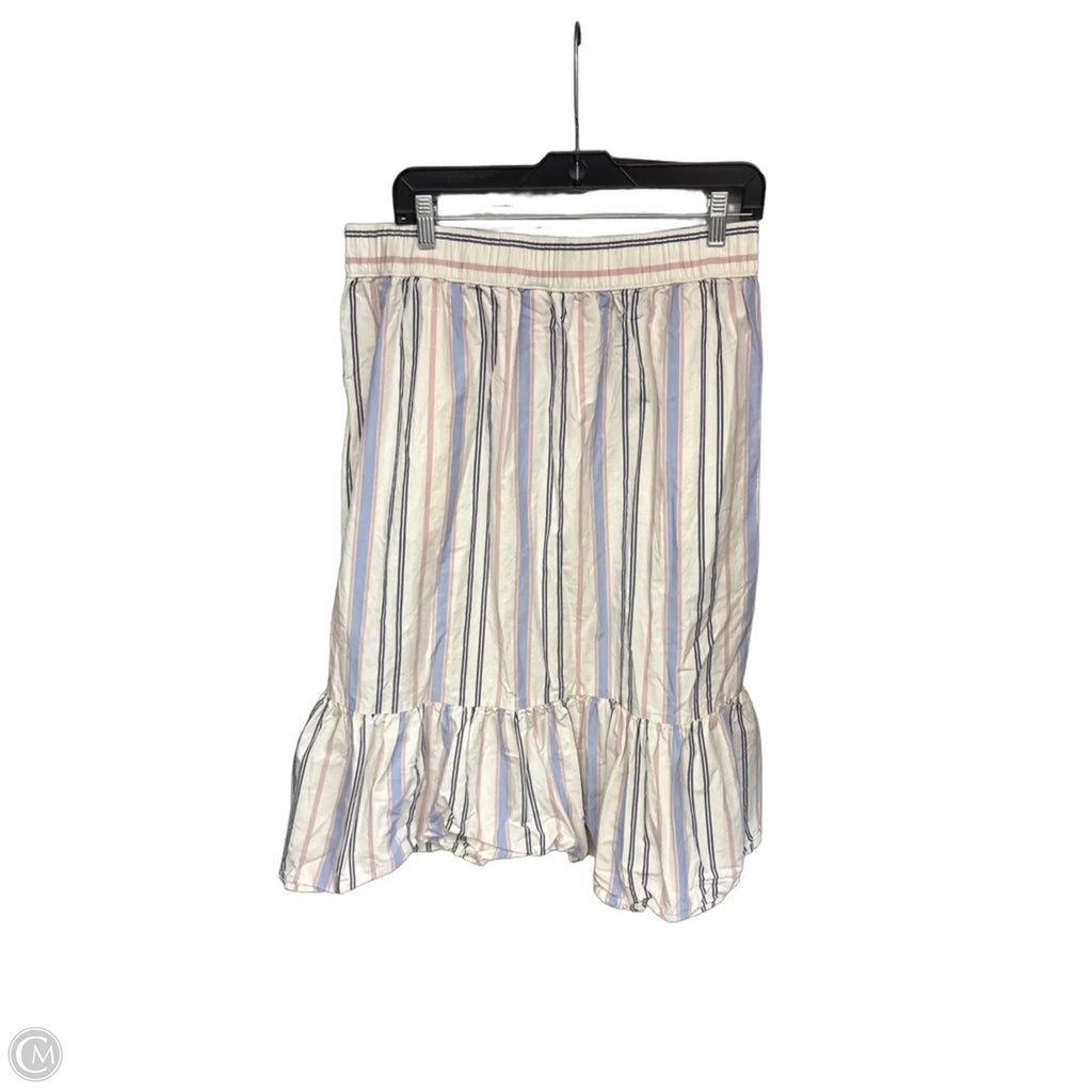 Skirt Maxi By A New Day In Blue & Pink, Size: L