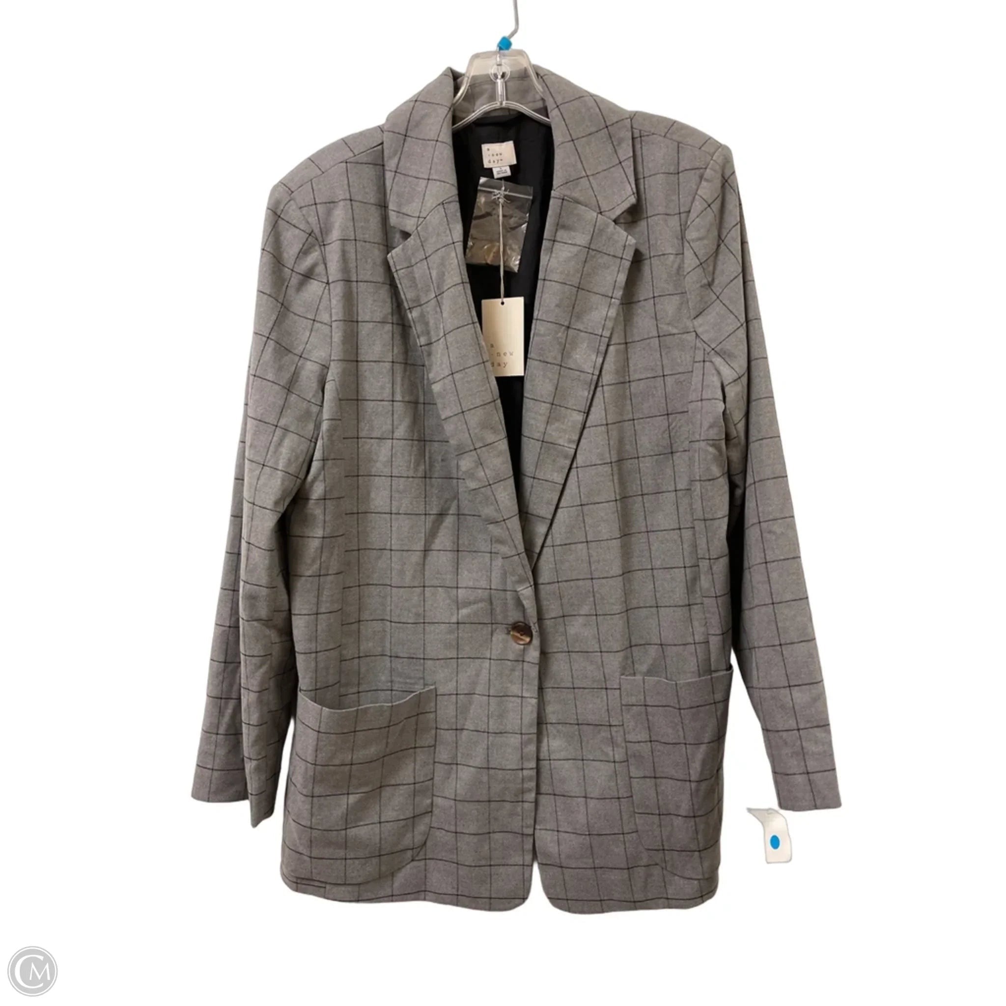 Blazer By A New Day In Grey, Size: L