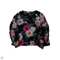 Top Long Sleeve By Blu Pepper In Floral Print, Size: L
