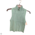 Top Sleeveless By Madewell In Green, Size: M