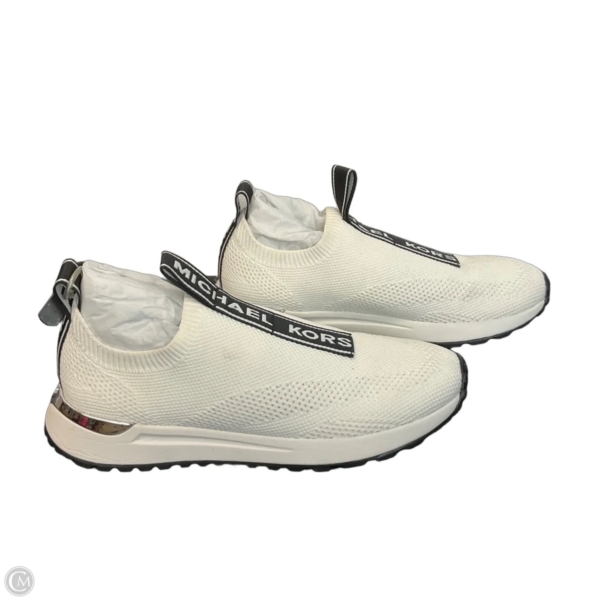 Shoes Designer By Michael Kors In White, Size: 7.5
