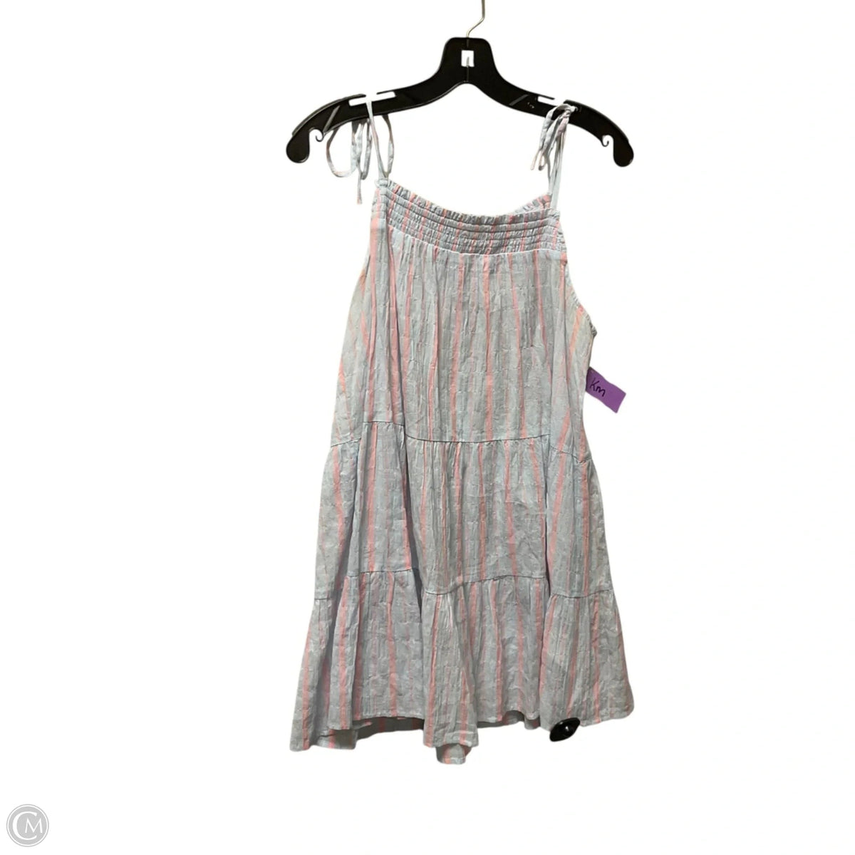 Top Sleeveless By Maeve In Blue & Pink, Size: M