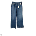 Jeans Wide Leg By Good American In Blue Denim, Size: 6