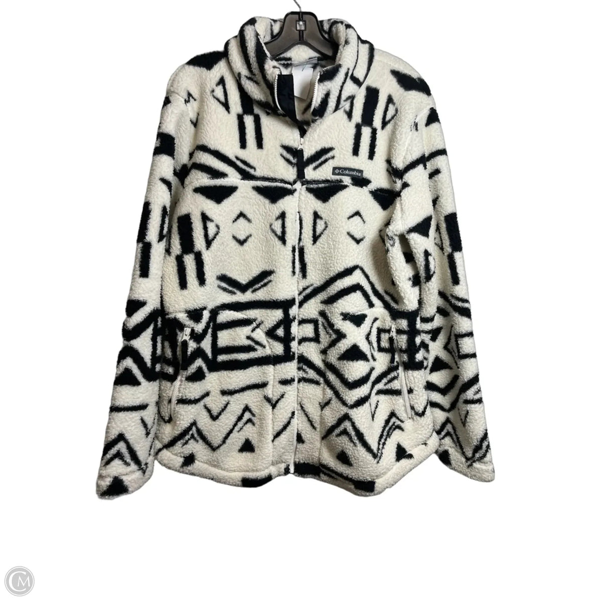 Jacket Fleece By Columbia In Animal Print, Size: Xl