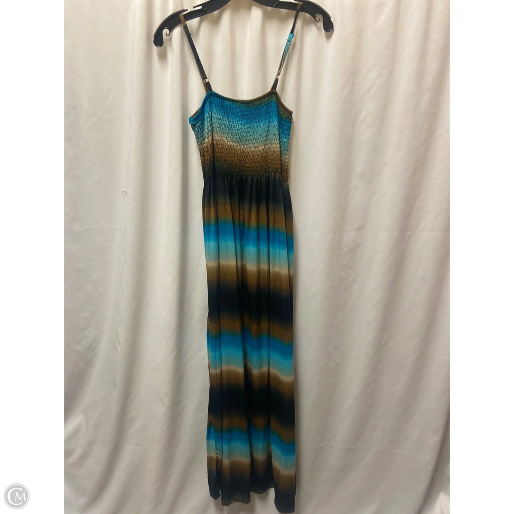 Dress Casual Maxi By Clothes Mentor In Blue, Size: Xl
