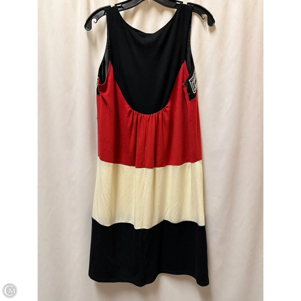 Dress Casual Midi By New Directions In Black, Size: L