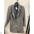 Coat Wool By Style And Company In Grey, Size: S