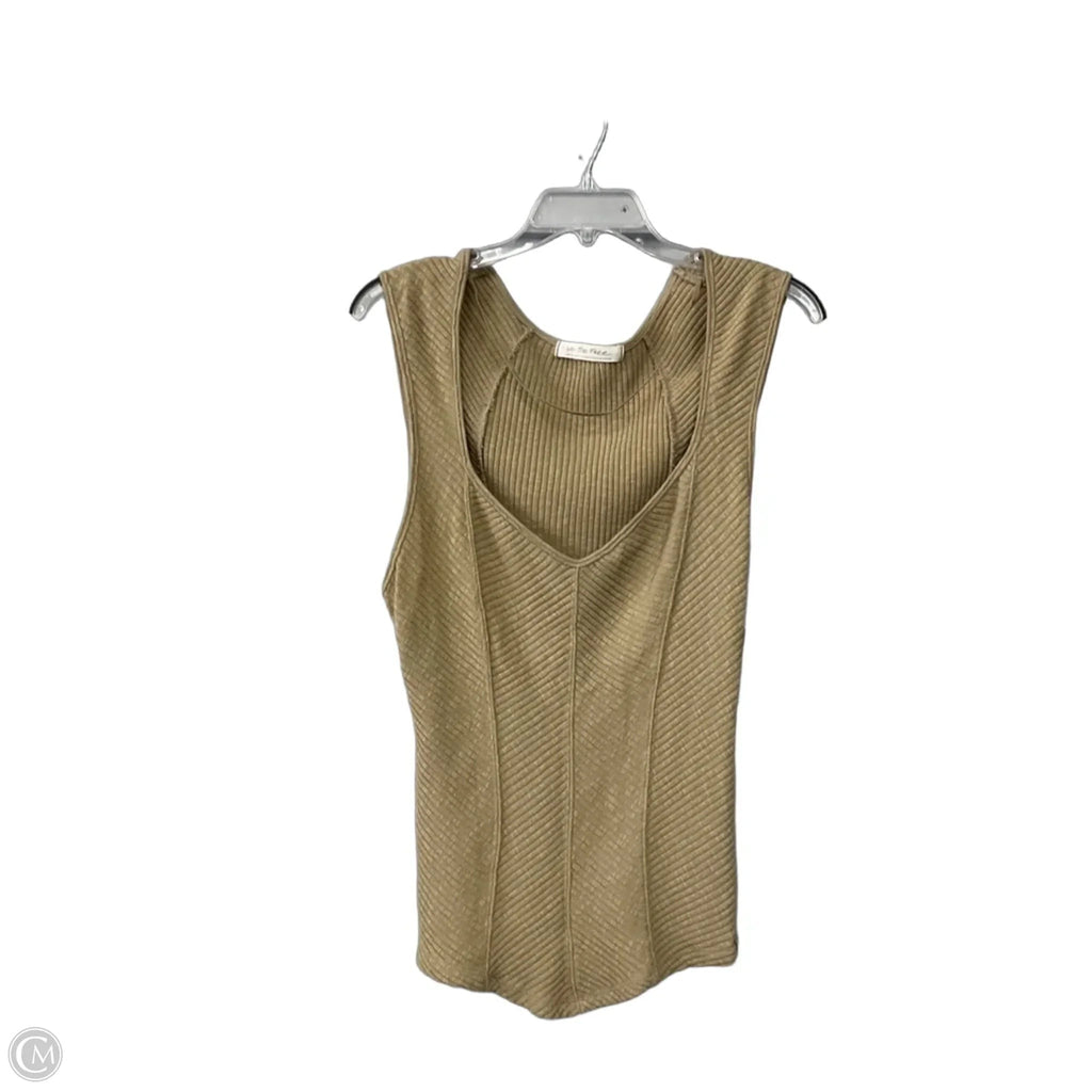 Top Sleeveless By We The Free In Beige, Size: L