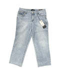 Jeans Straight By 1822 Denim In Blue Denim, Size:14