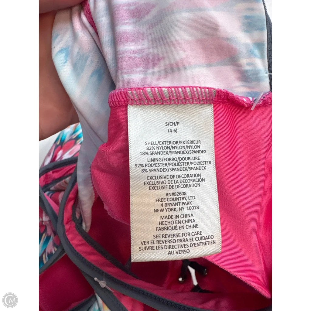 Swimsuit Top By Free Country In Pink, Size: S