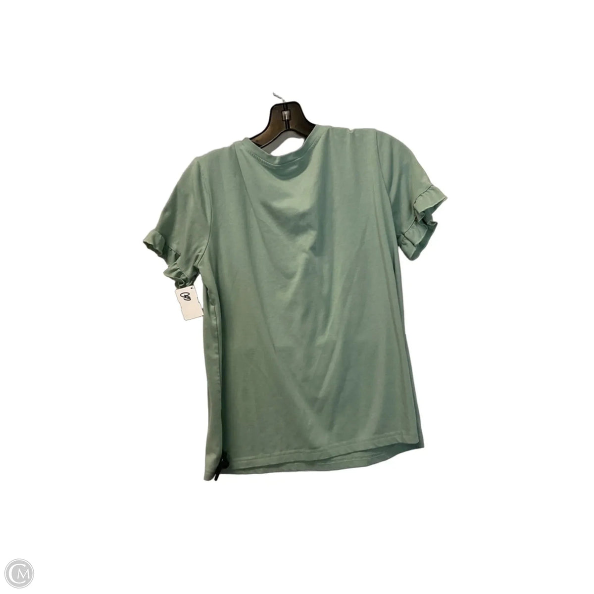 Top Short Sleeve Basic By Prettygarden In Green, Size: S