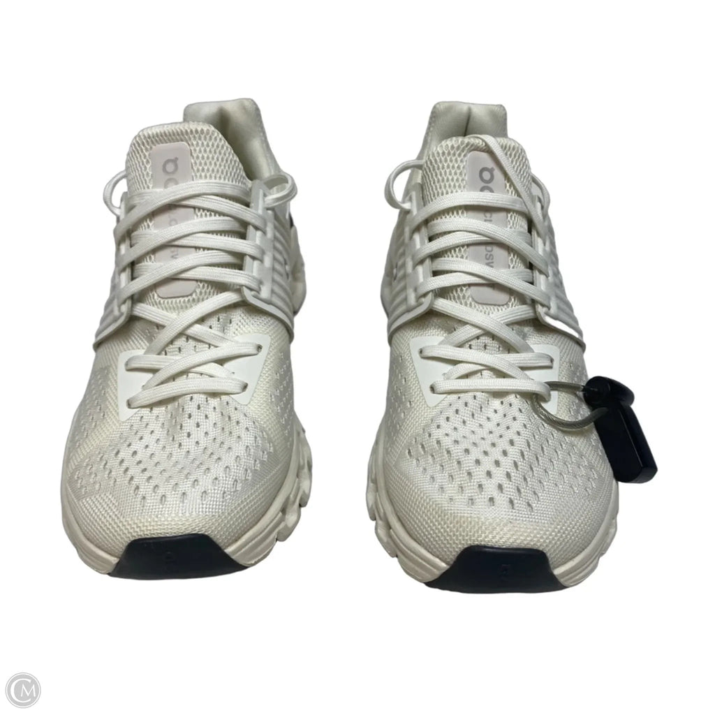 Shoes Athletic By On Cloud In Cream, Size: 8