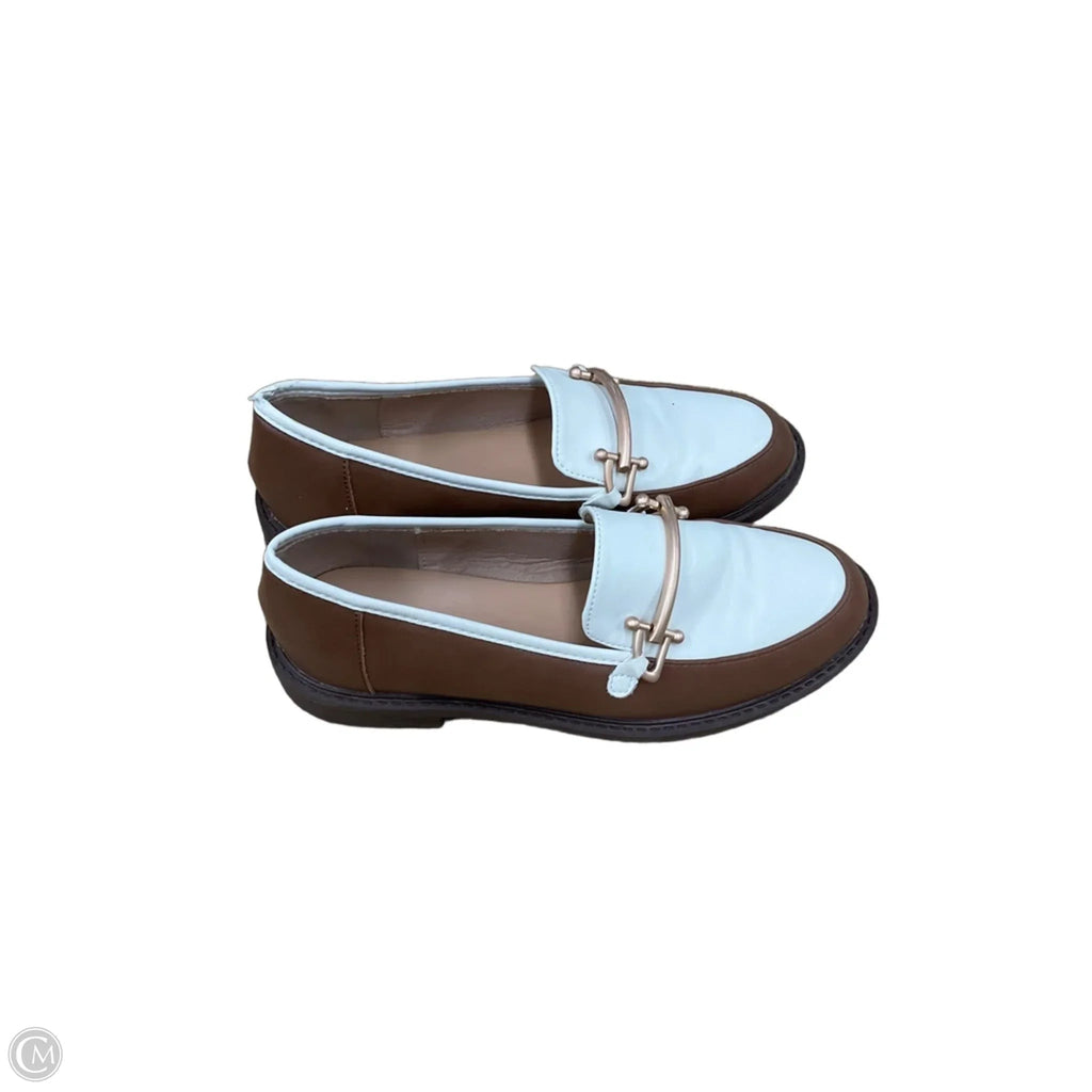 Shoes Flats By Clothes Mentor In Brown, Size: 7.5