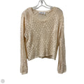 Sweater By Willow & Root In Cream, Size: M
