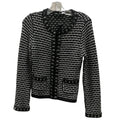 Cardigan By White House Black Market In Black & White, Size: Xs