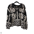 Sweater By Pol In Black & White, Size: S