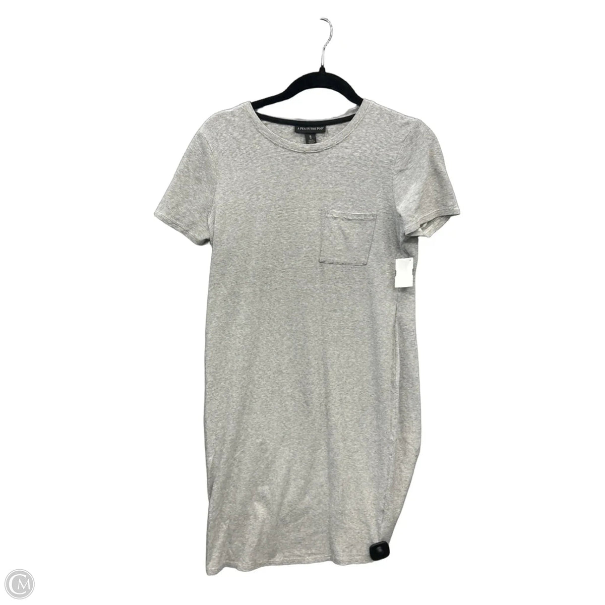 Dress Casual Midi By A Pea In The Pod In Grey, Size: M