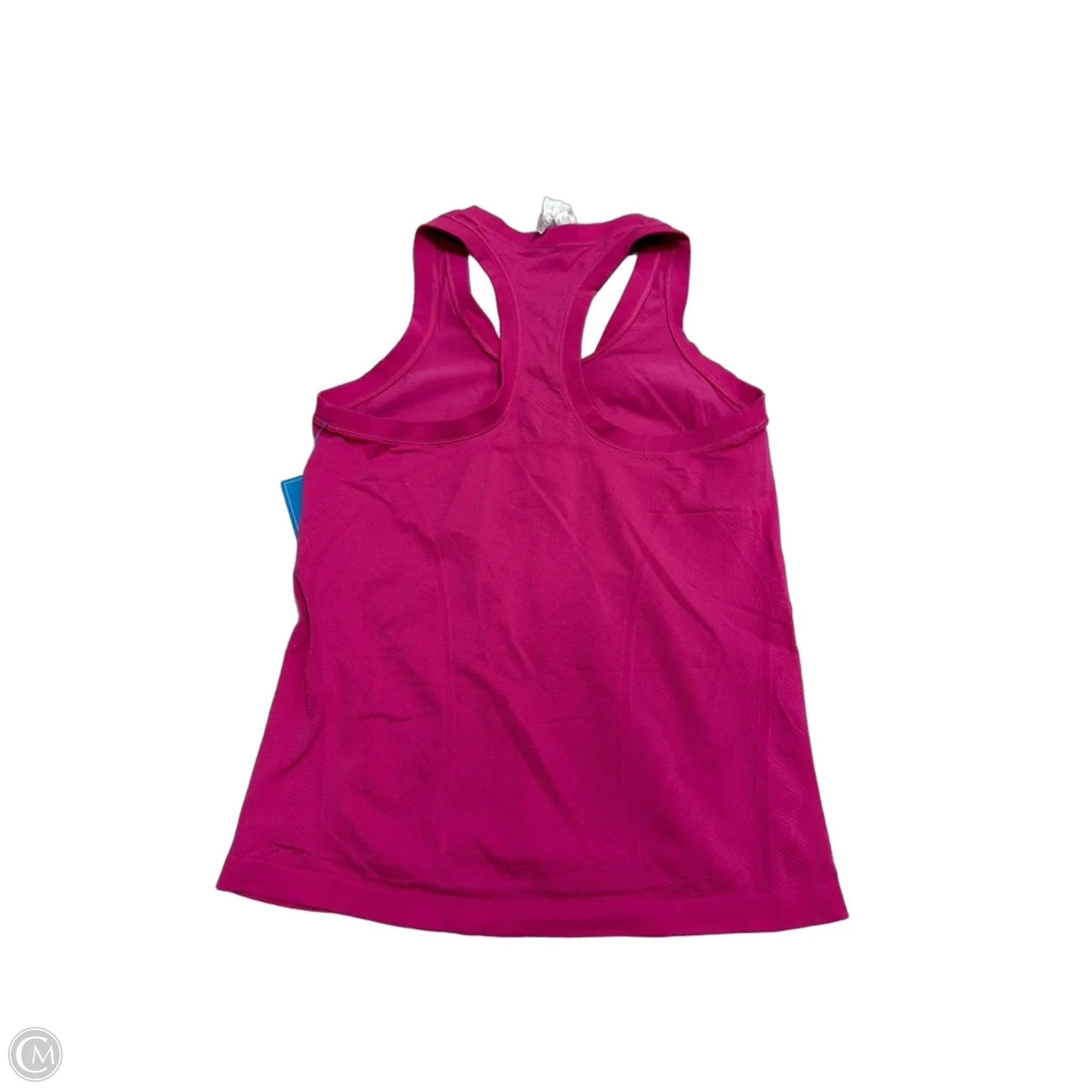Athletic Top Short Sleeve By Athleta In Pink, Size: L