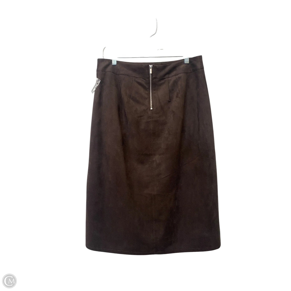Skirt Midi By Chicos In Brown, Size: 0