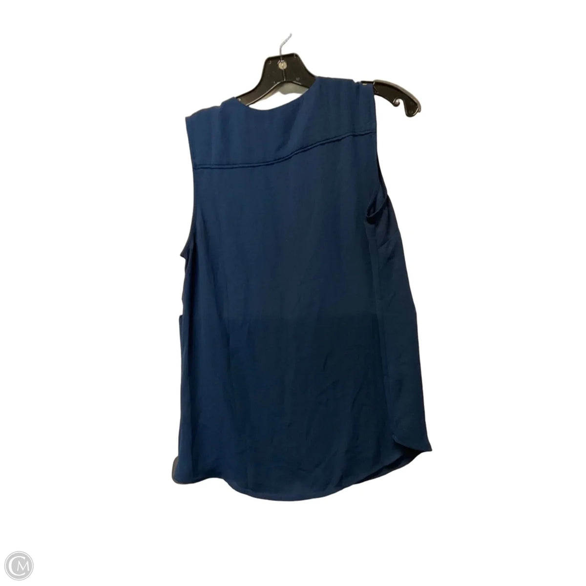 Top Sleeveless By Banana Republic In Navy, Size: S