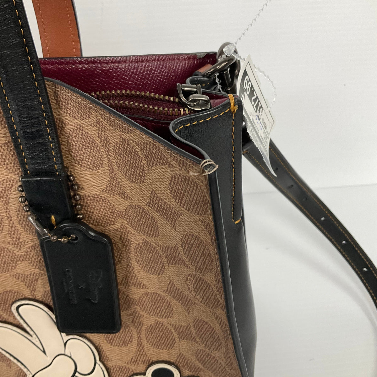 Crossbody Designer By Coach, Size: Medium