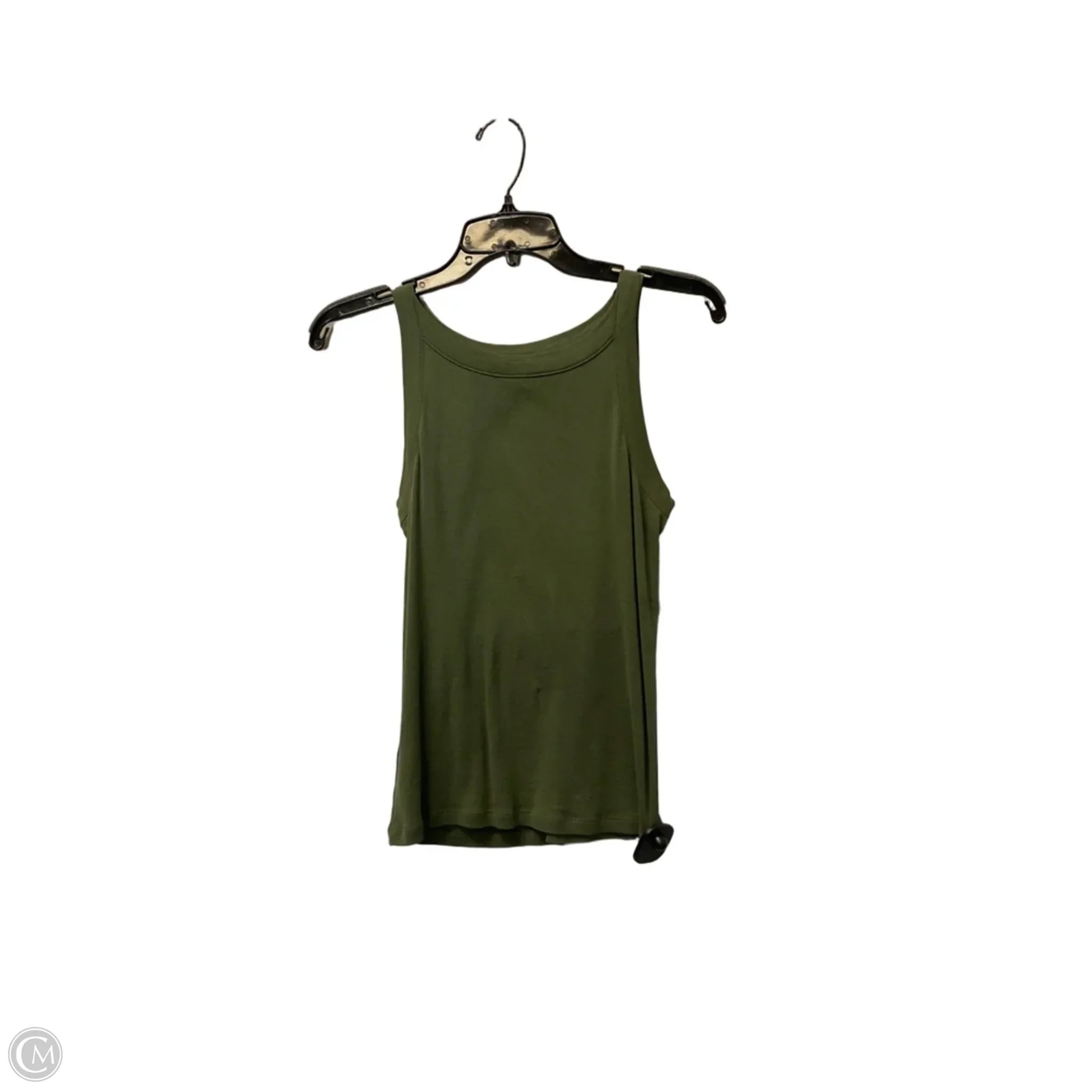 Top Sleeveless Basic By Loft In Green, Size: Xsp
