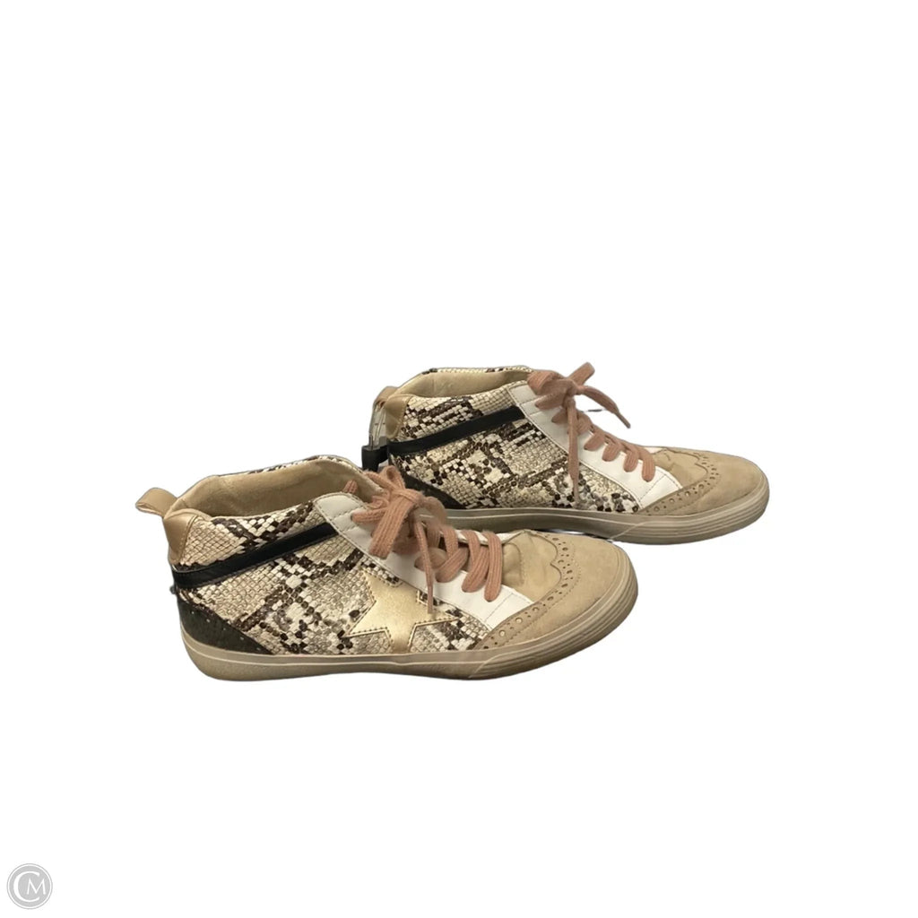 Shoes Sneakers By Shu Shop In Tan, Size: 8.5