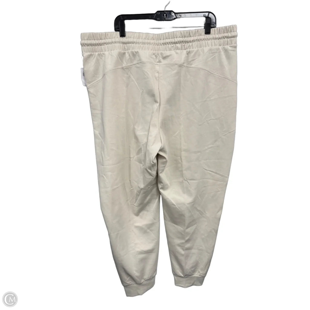 Athletic Pants By Old Navy In Beige, Size: Xxl