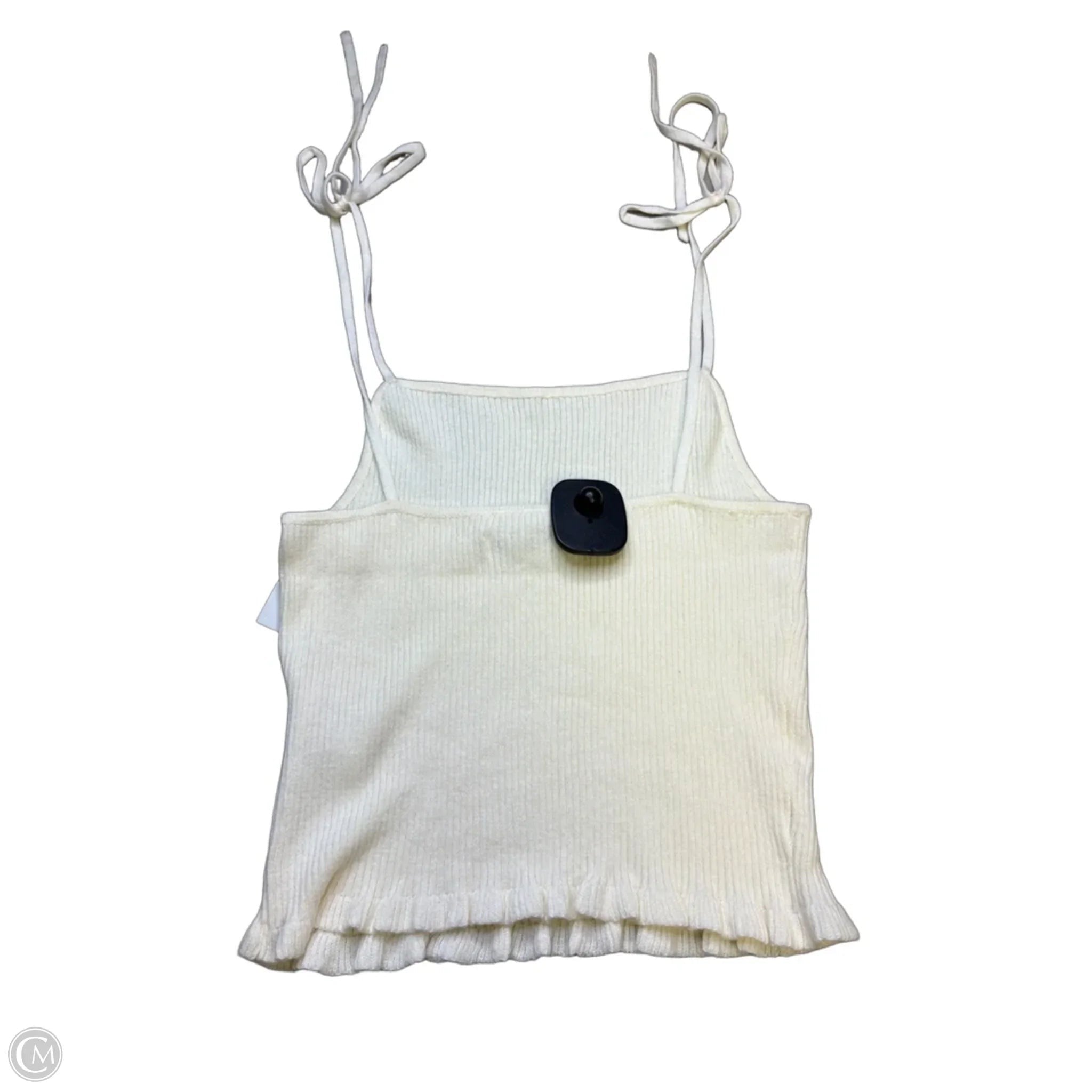 Top Sleeveless By Abercrombie And Fitch In Cream, Size: S