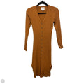 Dress Sweater By Pink Rose In Copper, Size: S