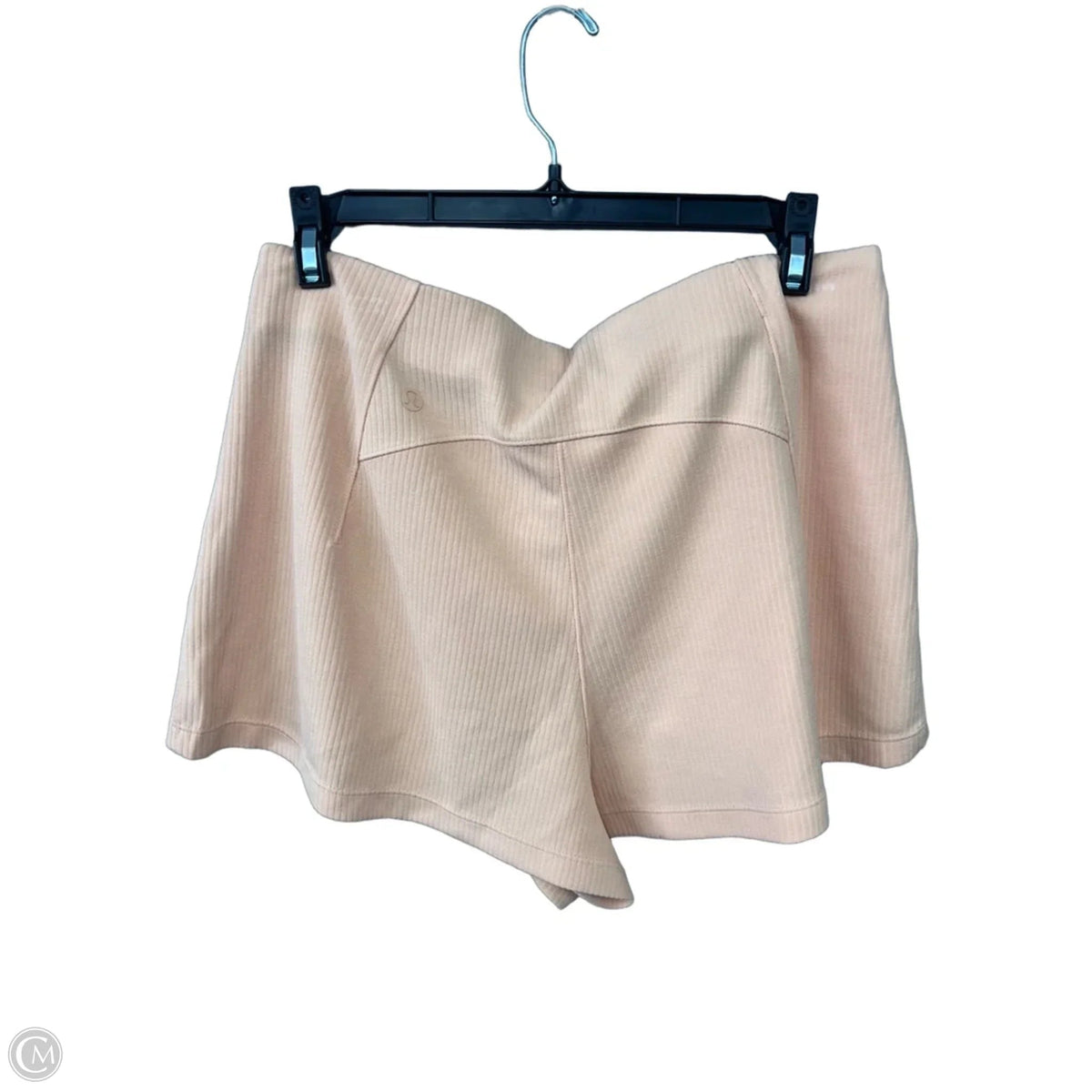 Athletic Shorts By Lululemon In Orange, Size: 8