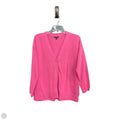 Sweater Cardigan By Talbots In Pink, Size: Lp
