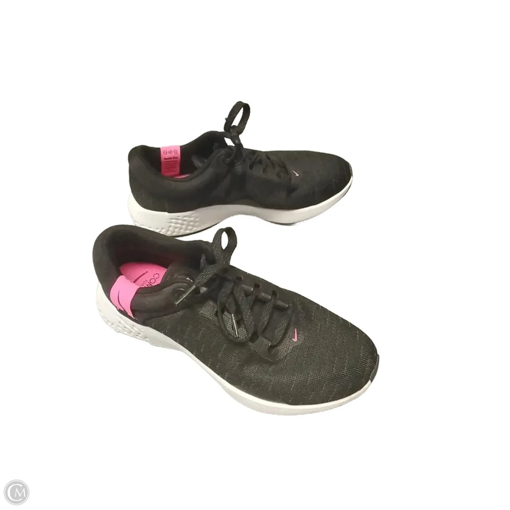 Shoes Athletic By Nike In Black & Pink, Size: 8.5