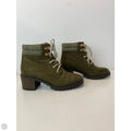 Boots Ankle Heels By Maurices In Green, Size: 8