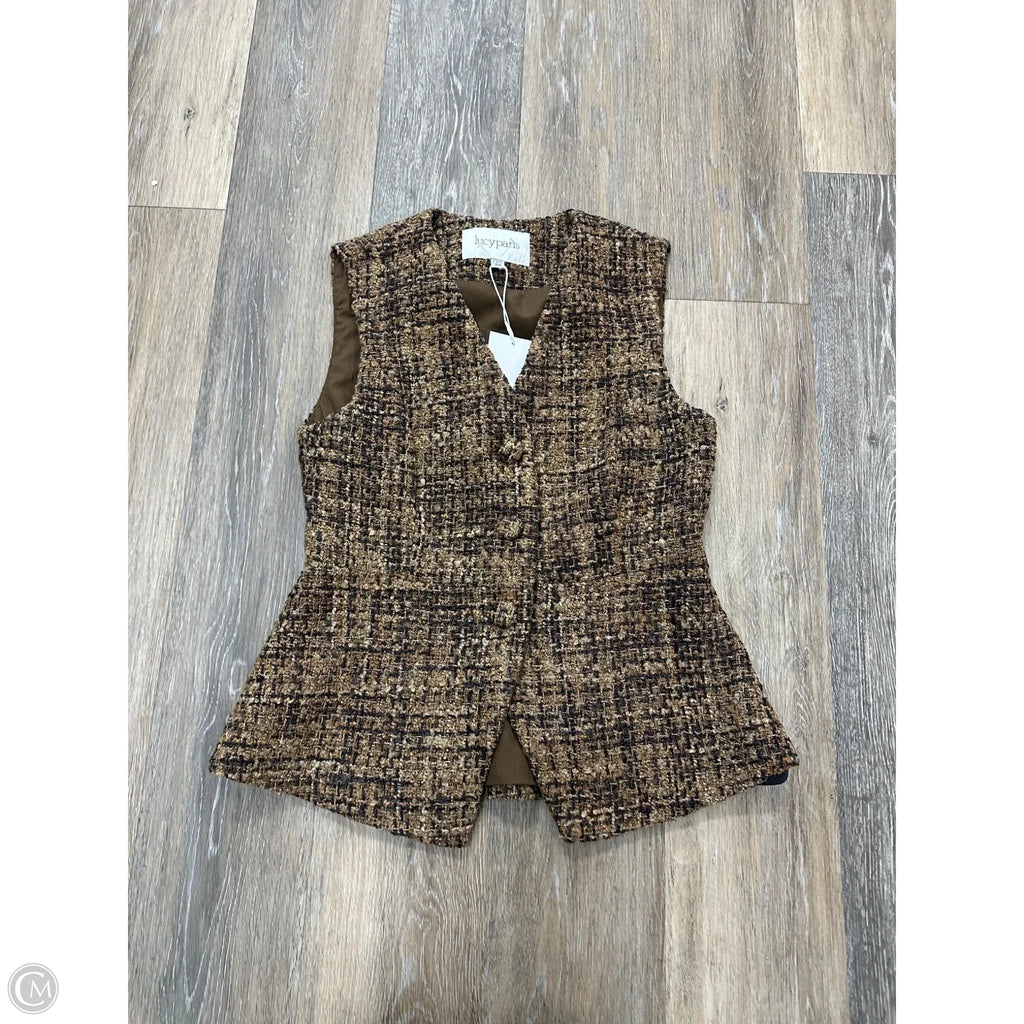 Vest Other By Lucy Paris In Brown, Size: Xs